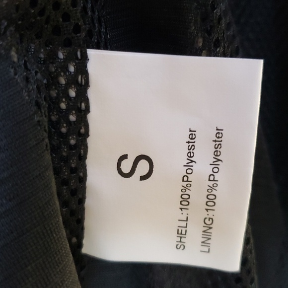 Moerdeng Mens Lightweight Shell Jacket Black Removable Hood, Size S - Picture 13 of 14